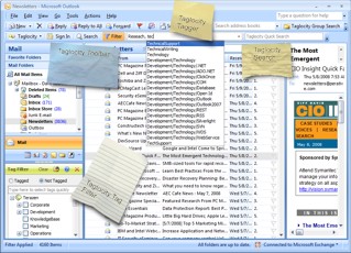 Taglocity in Outlook 2007 // Click to enlarge